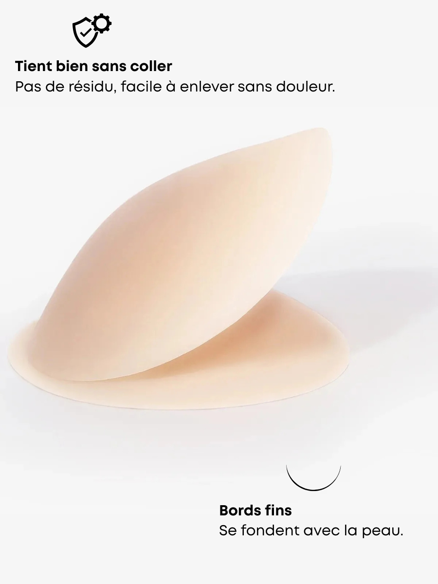Le Cache Tétons Invisible Sans Colle