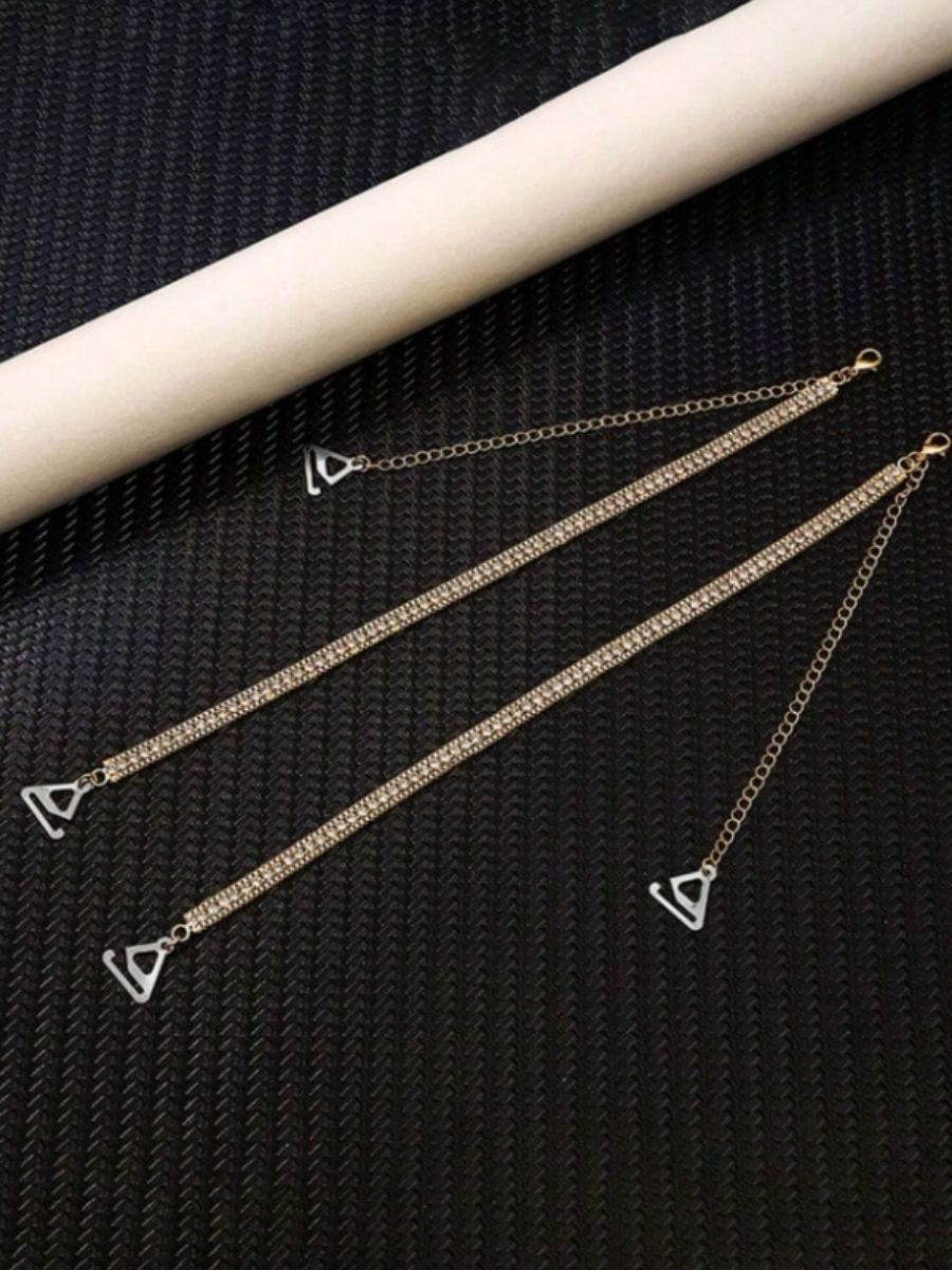 Les Bretelles de soutien-gorge en strass cristal