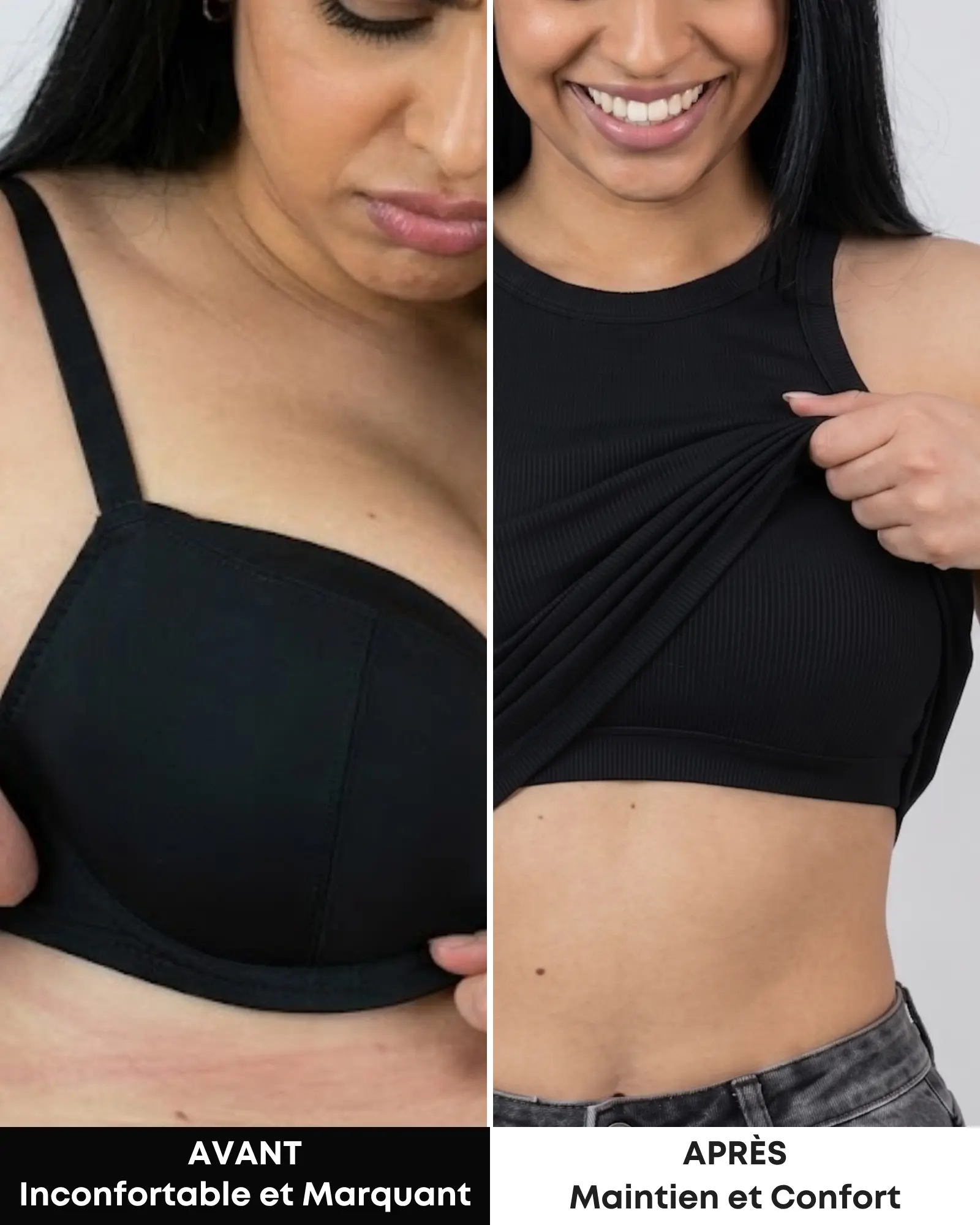 Le Débardeur Essentiel avec Brassière Intégrée – Larges Bretelles