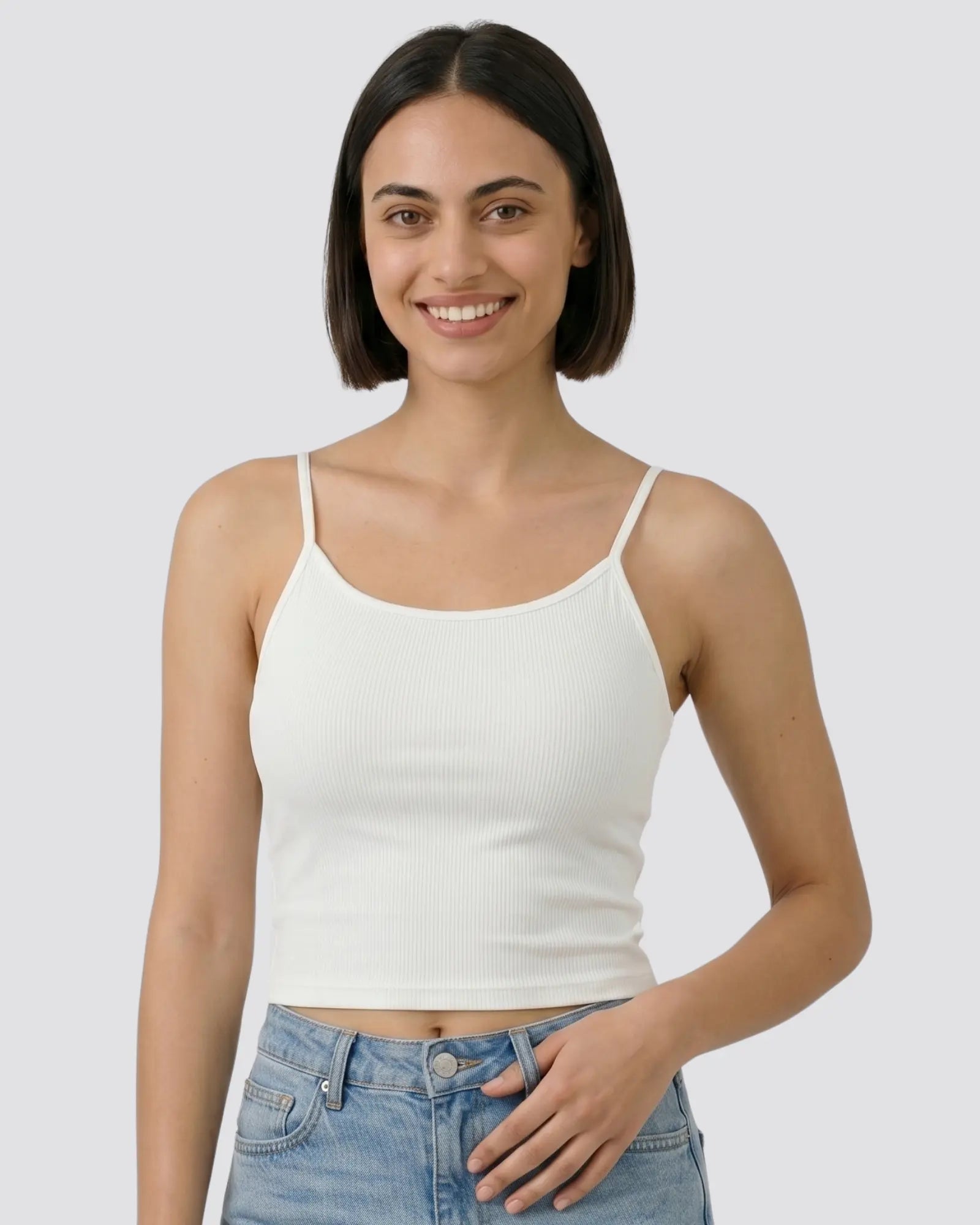 Le Débardeur avec Brassière Intégrée – Fines Bretelles