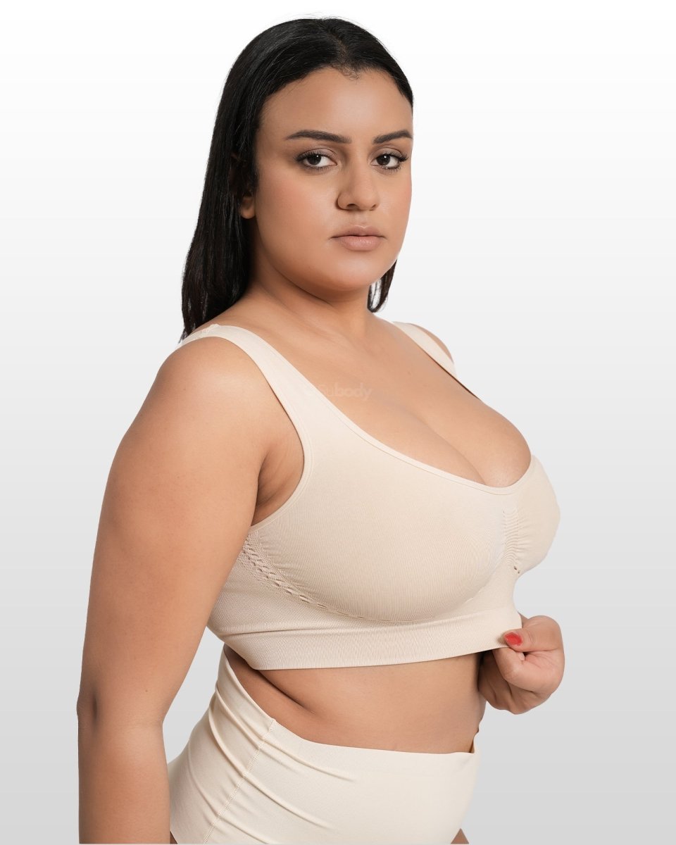 La Bralette Confort Quotidien - bralette confortable sans armature sans agrafes | Subody