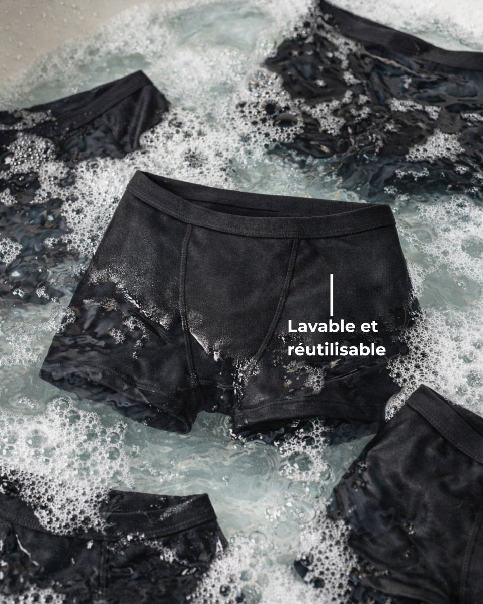 Le Boxer Menstruel Coton – Flux Abondant - menstruelle | Subody