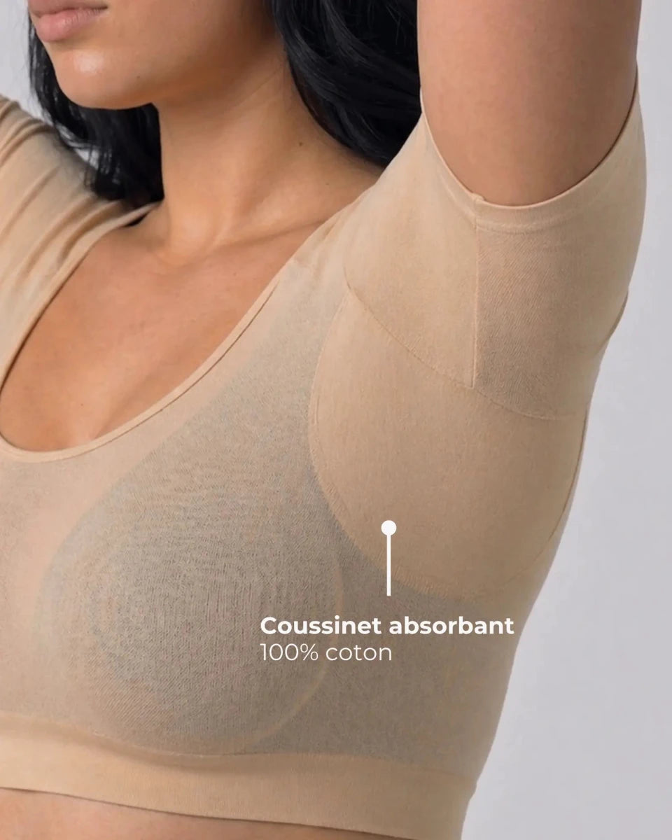 Le Haut Anti-Transpiration Invisible - Coton - | Subody