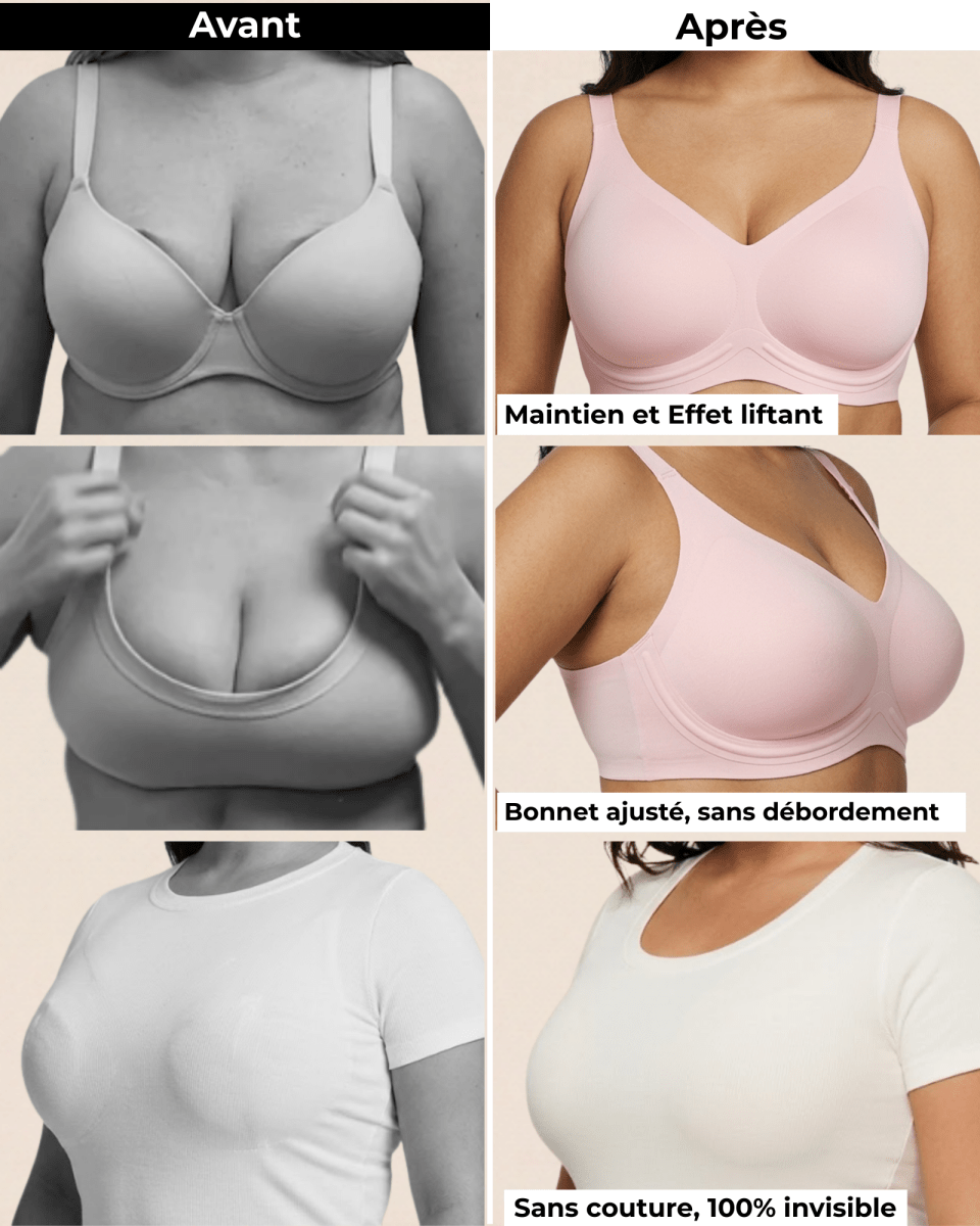 Le Soutien - Gorge Sans Couture à Couvrance Totale - soutien gorge | Subody