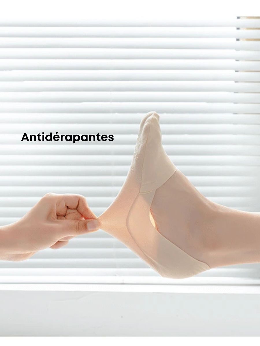 Les chaussettes sans couture antidérapantes