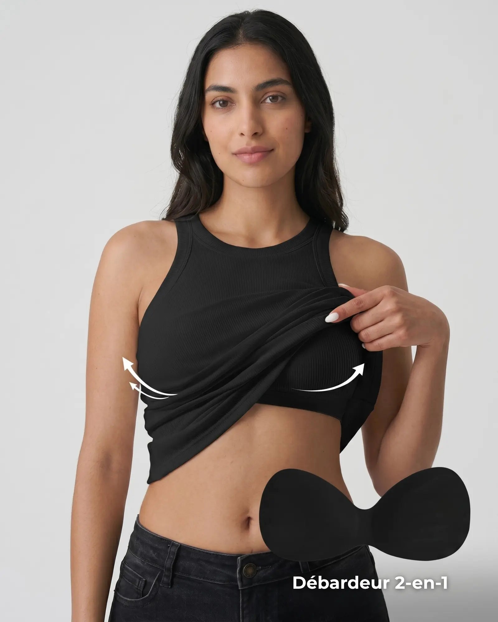 Le Débardeur Essentiel avec Brassière Intégrée – Larges Bretelles