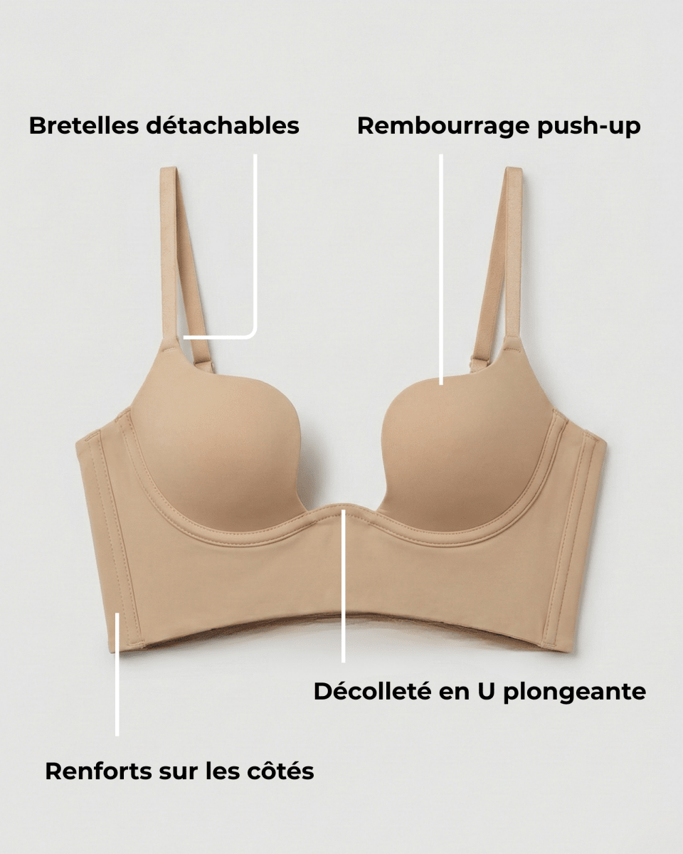 Le Soutien - Gorge Dos Nu – Décolleté Plongeant - soutien gorge | Subody