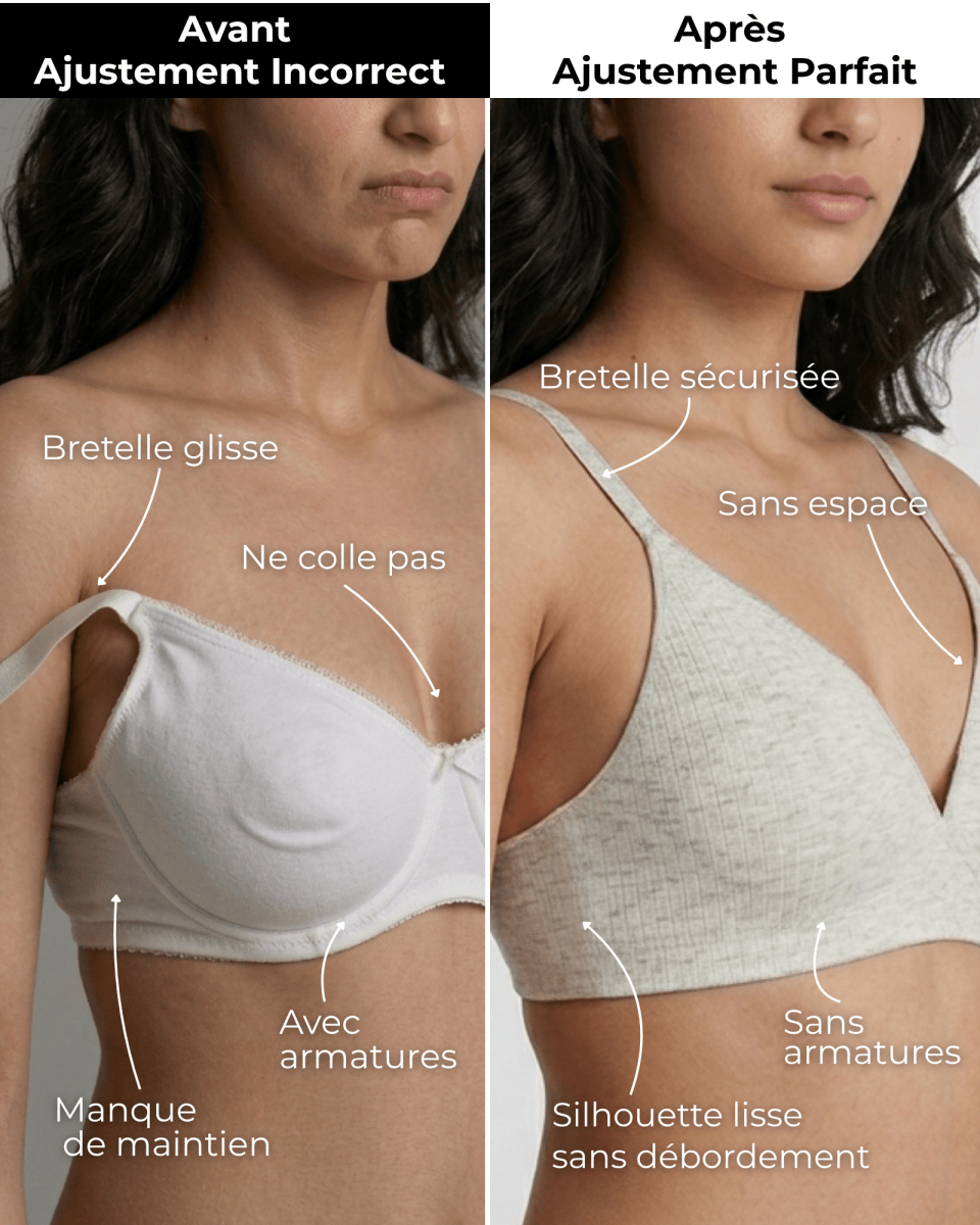 Le Soutien - Gorge Sans Couture en Microfibre - soutien gorge | Subody