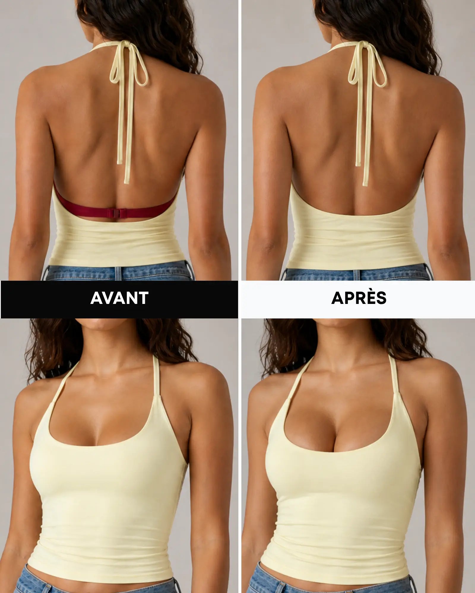 Le Soutien-gorge Invisible en Silicone