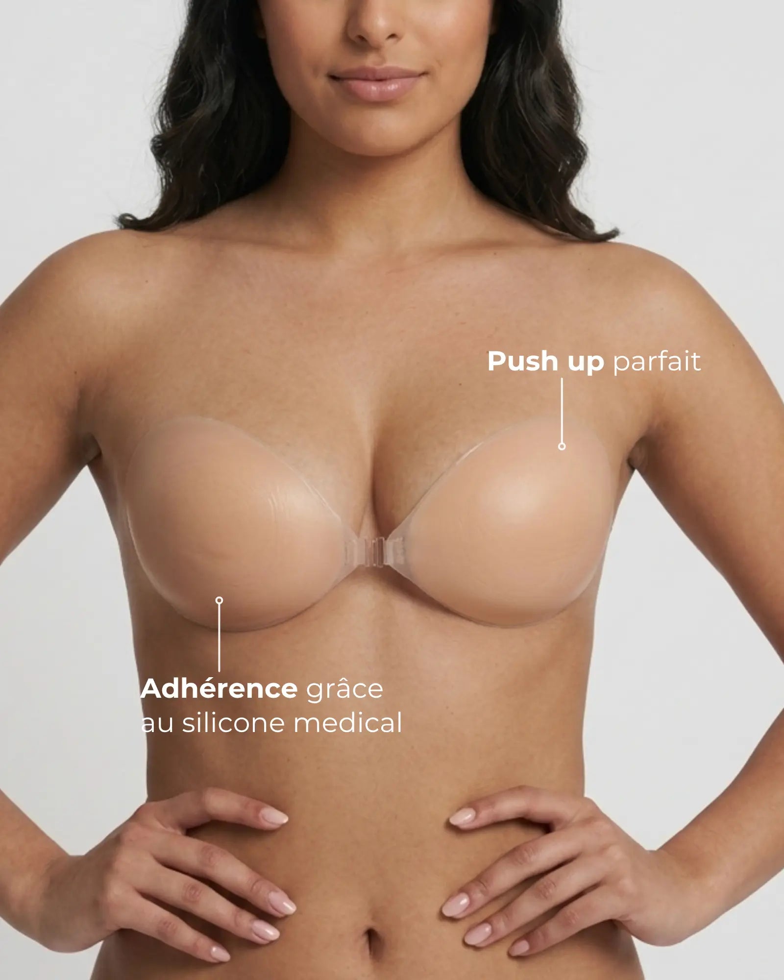 Le Soutien-gorge Invisible en Silicone
