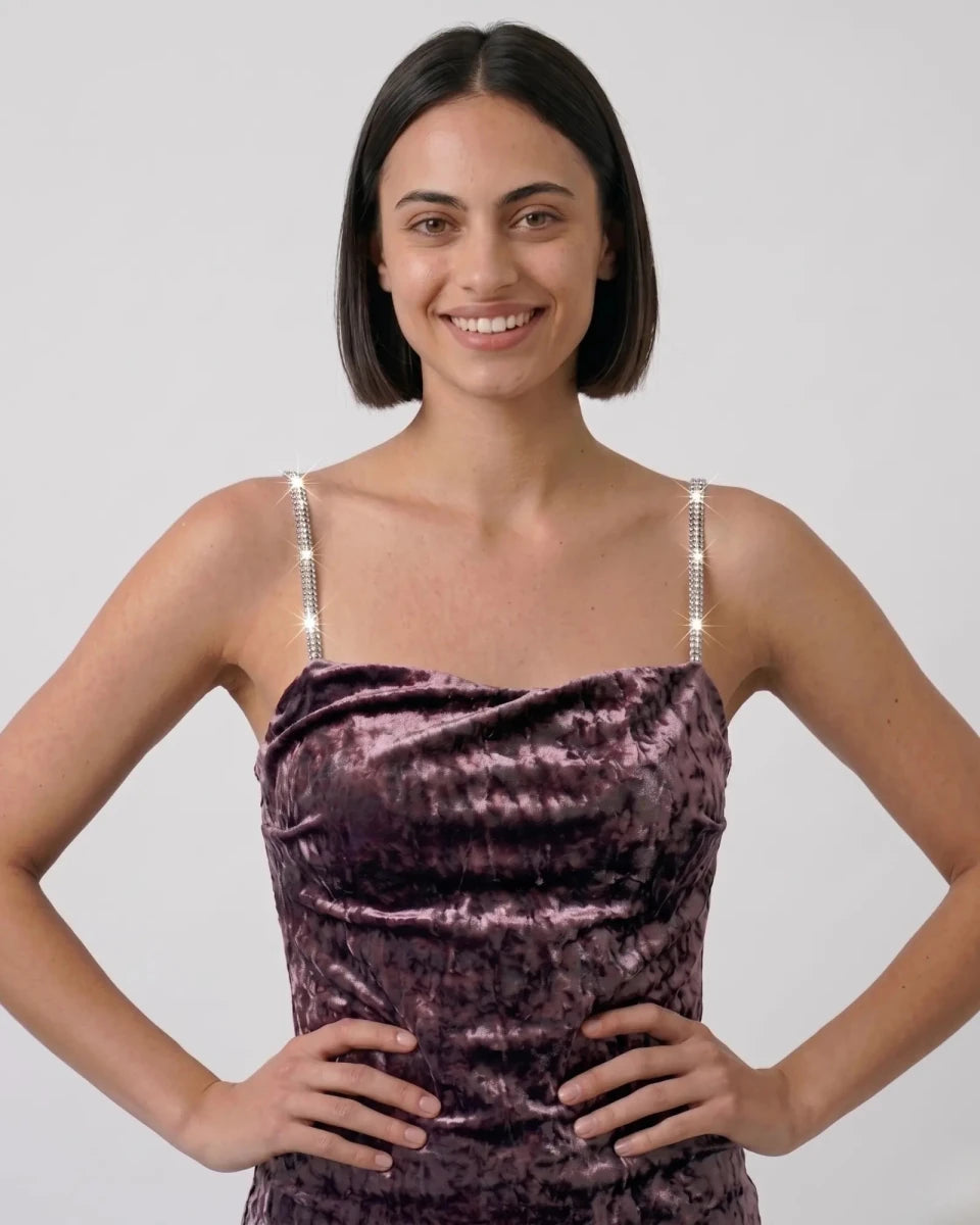 Les Bretelles Strass Cristal - bretelles | Subody