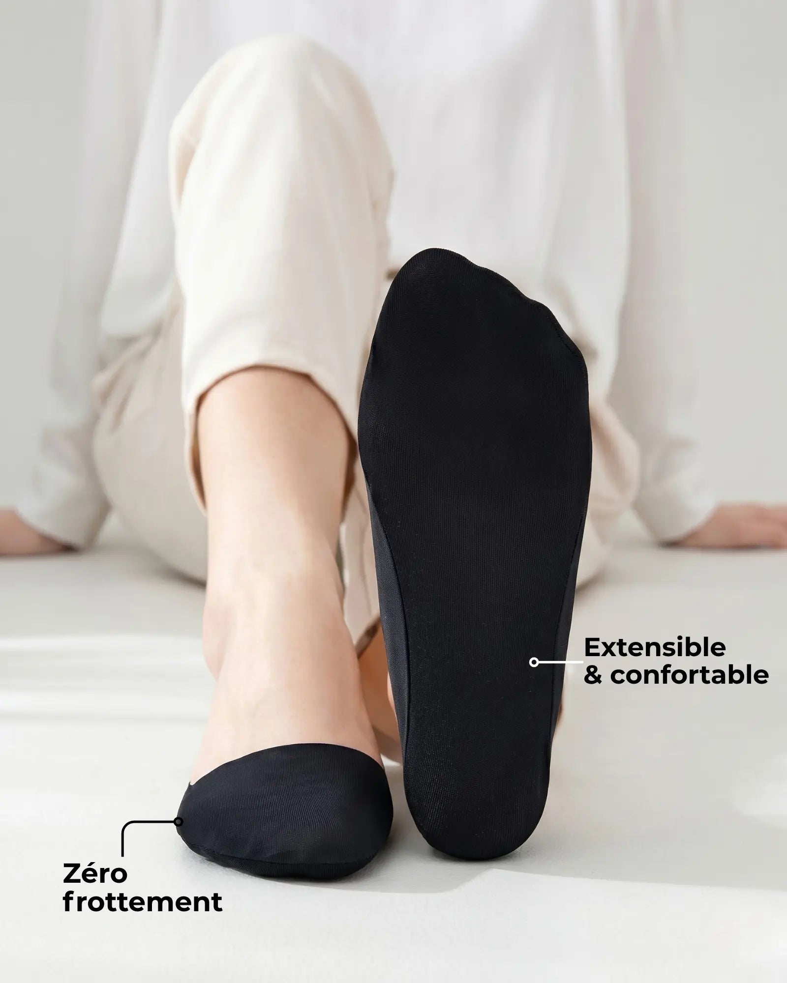 Les Chaussettes Invisibles Antidérapantes